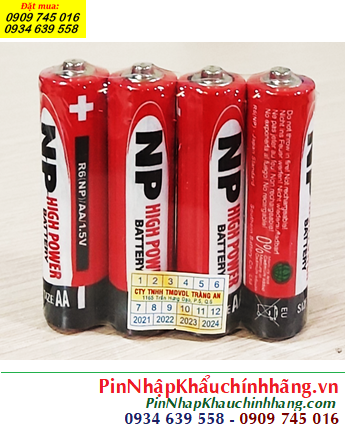 Pin tiểu AA R6(NP) HighPower, Pin tiểu AA 1.5v HighPower R6(NP) chính hãng /Gói 4 viên